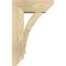 Ekena Millwork Thorton Slat Rough Sawn Bracket w/ Offset Brace, Douglas Fir, 6"W x 14"D x 22"H BKT0604X14X22THR06RDF - alternate 2